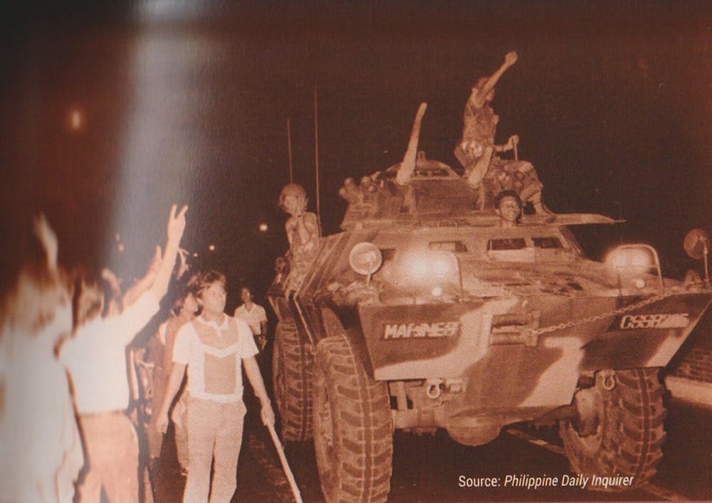 Philippine Marines and EDSA Revolution 1986