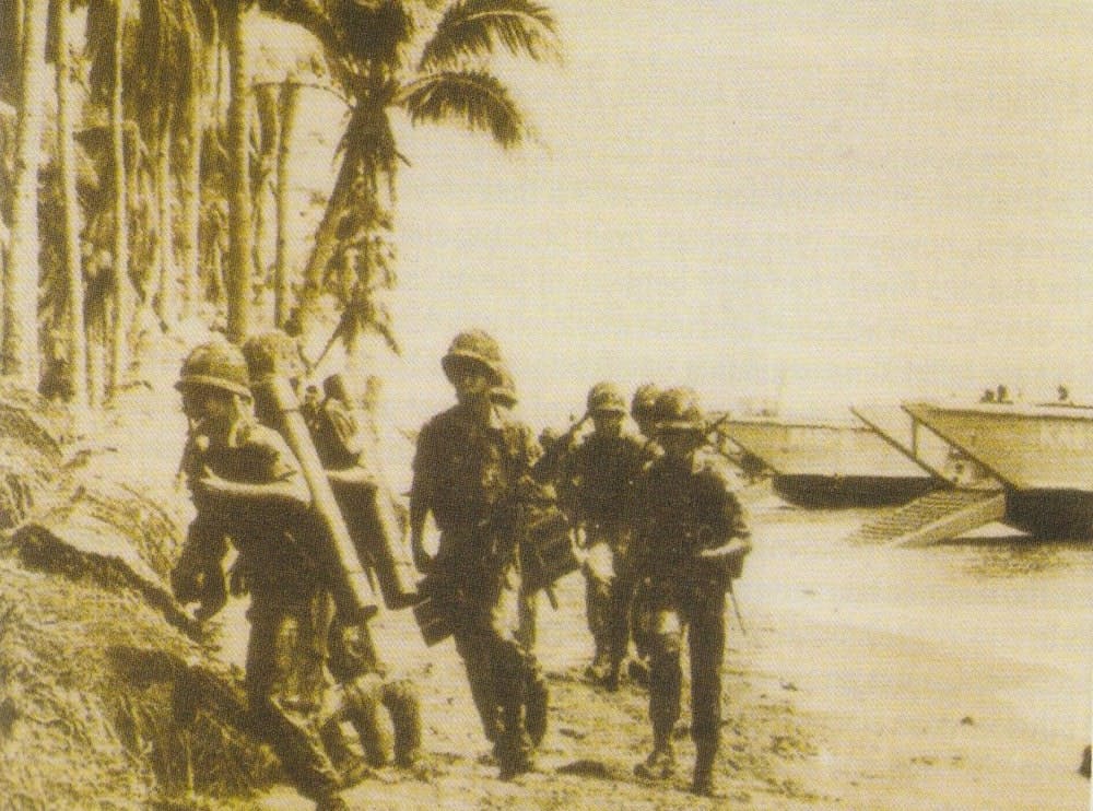 Alpha Company lands on Tawi-Tawi Island to establish a detachment to protect the island from piracy during the height of Sulu Sea Frontier Campaign