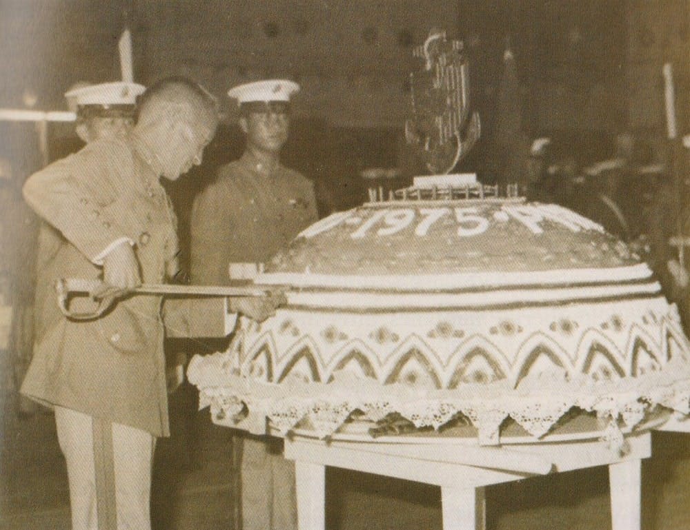 25th Annivesary cake-cutting ceremony with PMC Commander Punsalang, AFP