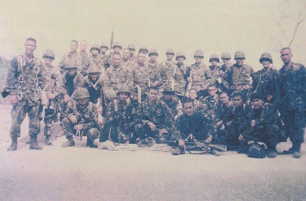 Marines deployed to Central Mindanao for the campaign against the MILF